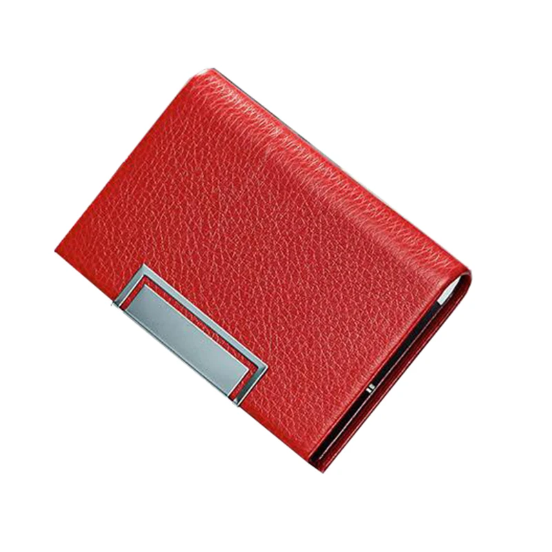 

Stainless Steel Bank Card Holder Rfid Blocking Credit Card Holder Safe Front Pocket Business Card Holders