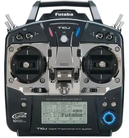 

Futaba T10J 10-Channel 2.4GHz Computer Radio System for RC Helicopter Multicopter fpv