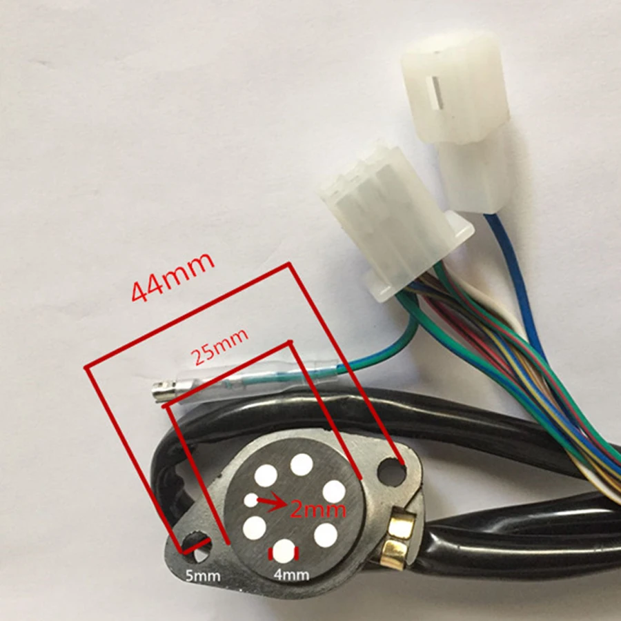 Датчик переключения передач для мотоцикла, сенсорная передача, индикатор, двигатель, велосипед, модифицирует части, датчик положения шестерни для Suzuki GS125 GN125 SV650 K1