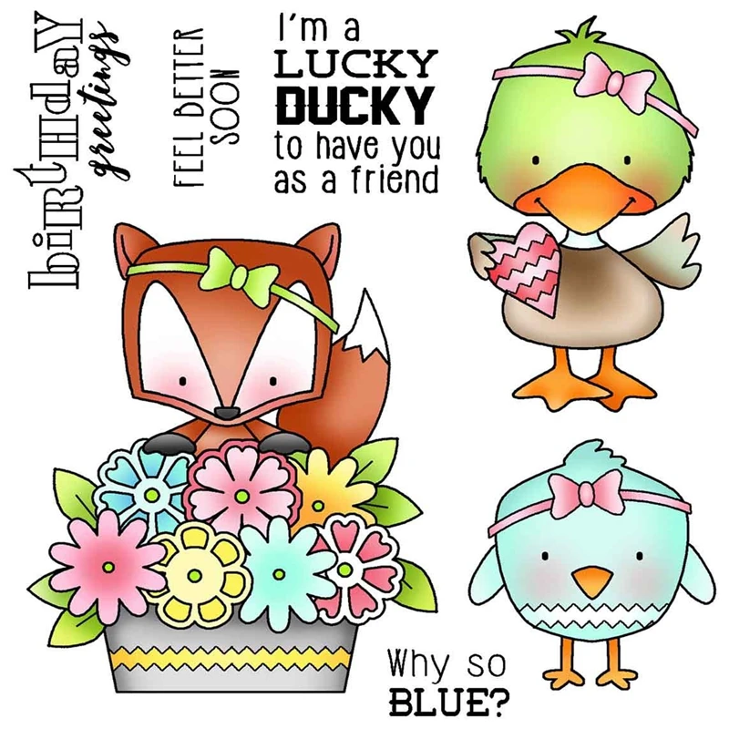 DUCK FOX BIRD