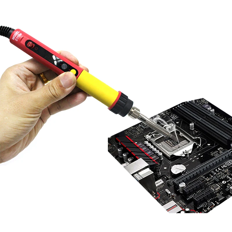 

110W Adjustable Electric Solder Iron Digital Thermostat Weld Soldering Tool