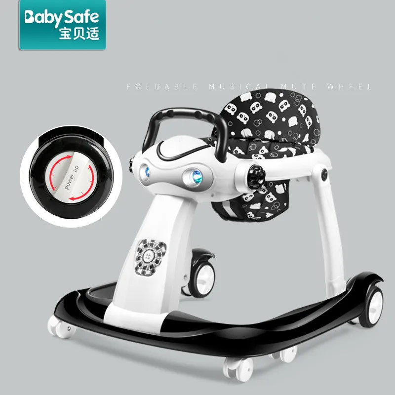 Multi-function-baby-walker-anti-rollover-6-7-18-months-can-sit-can-push-foldable-2018