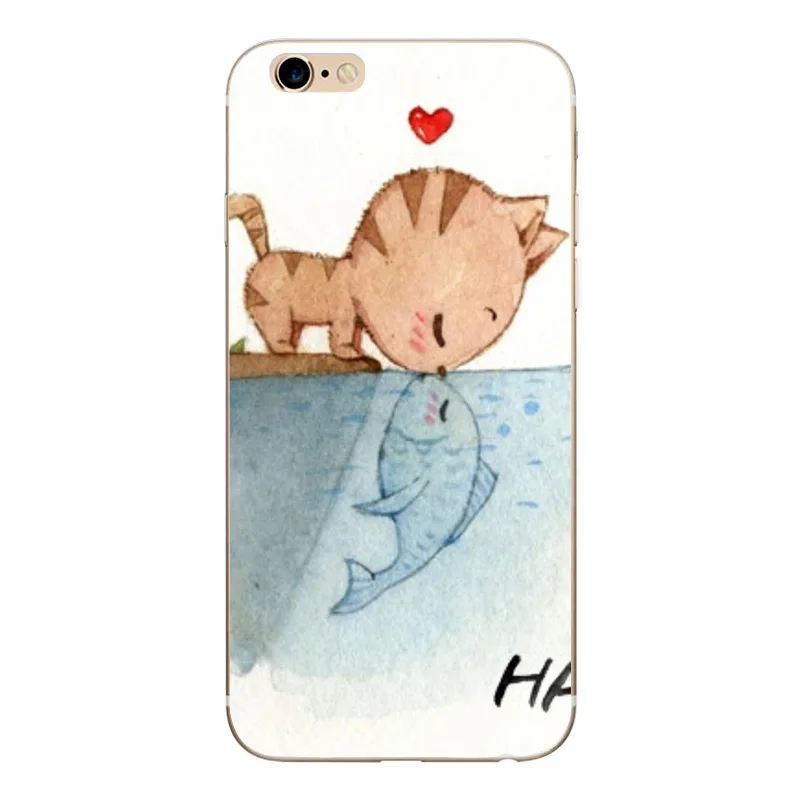 Soft TPU Silicone Case For iPhone 7 6 6s 6 7Plus Funda Coque Cases (2)