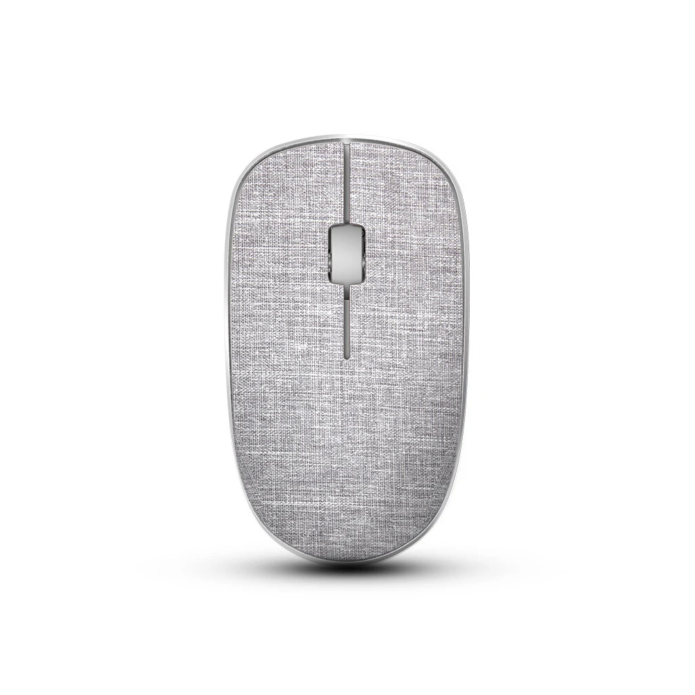 Беспроводная мышь Rapoo эргономичная Бесшумная офисная игровая мышь 2,4G WiFi Bluetooth 3,0/4,0 управление Подключение компьютера планшет игровая мышь - Цвет: Серый