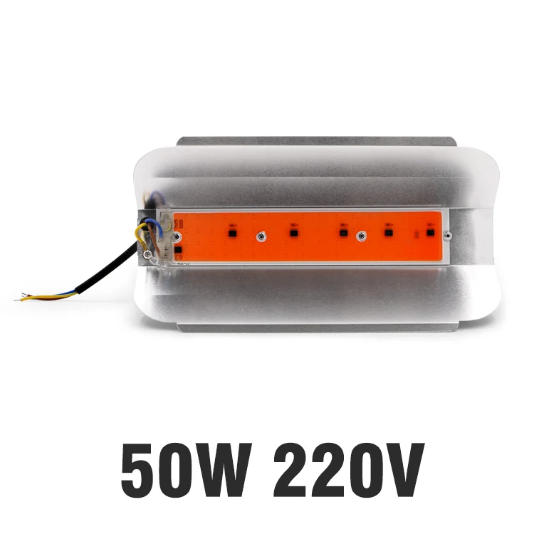 SOWOZ лампа для роста растений 25 Вт 45 Вт 85-265 в светодиодный светильник для выращивания 50 Вт 100 Вт 220 в полный спектр для внутреннего теплицы - Испускаемый цвет: 50W 220V