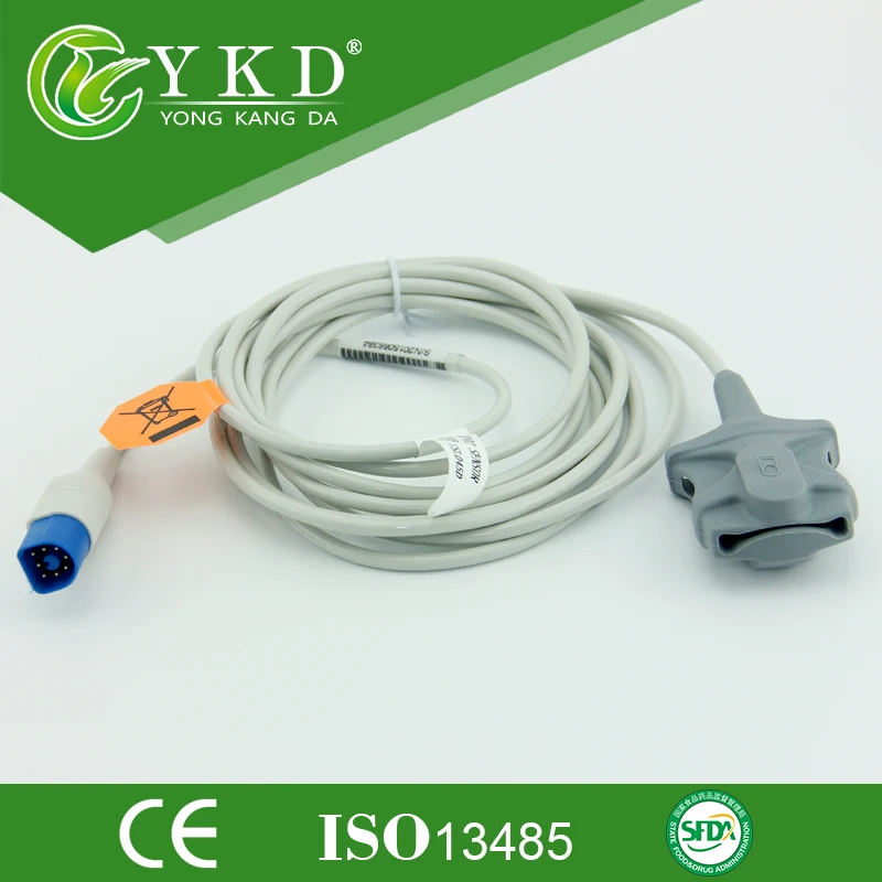 

Free Shipping for Adult Soft Tip Spo2 Sensor for 8Pin Monitor MP20/30/VM4/VM6/VM8