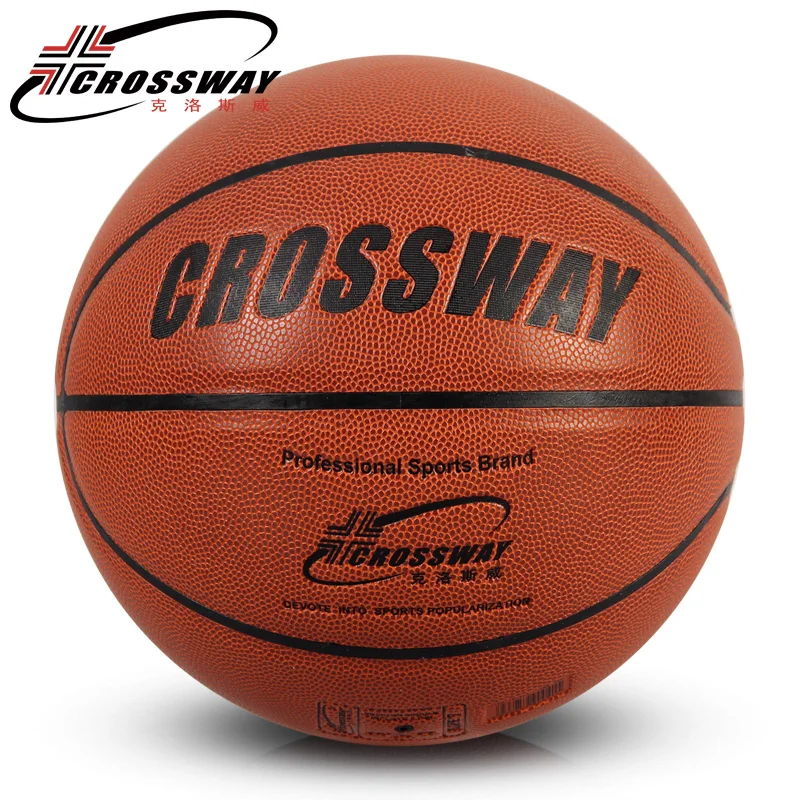 CROSSWAY бренд Высокое качество натуральной 74-408 Баскетбол мяч ПУ Materia Официальный SIZE7 усугубленное Training Баскетбол мяч