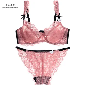 

Ladies Lace Bra Sets Nice organza lace bras women bra and brief sets
