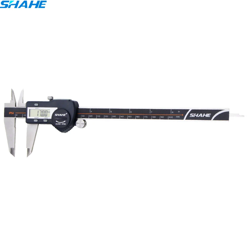 

SHAHE Digital LCD Caliper Ruler 0-200 mm Slide Gauge Calipre Digital Woodworking Measuring Tools