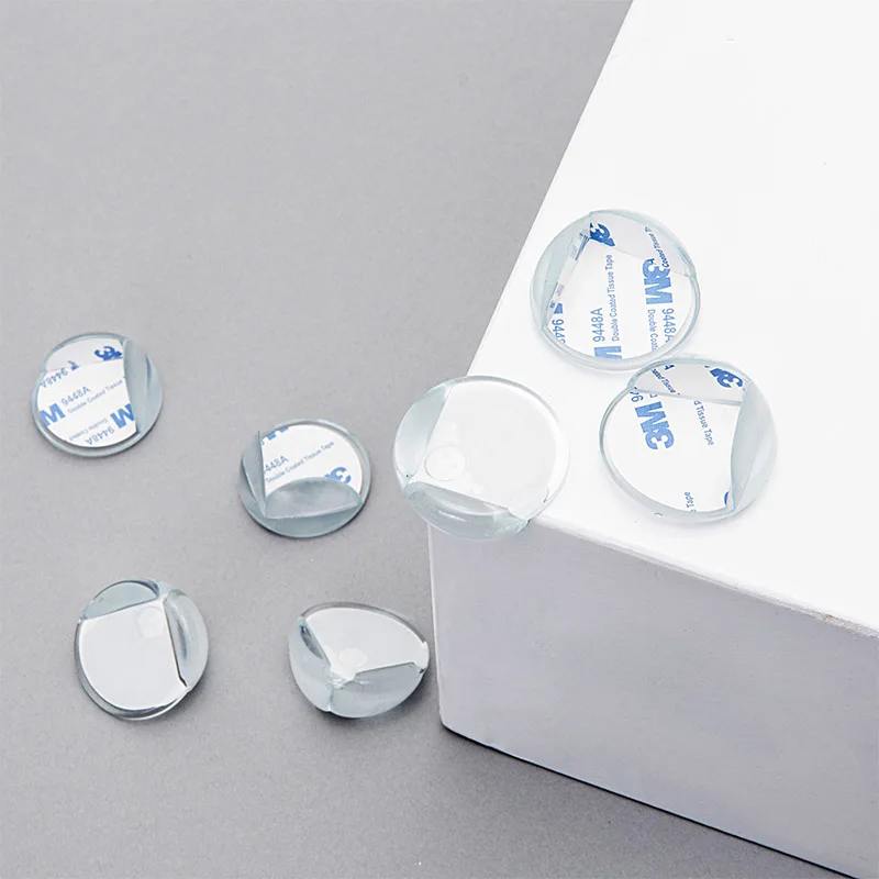 Strong elastic thickening table corner transparent silicone anti-collision angle Anti-collision anti-collision protection cover