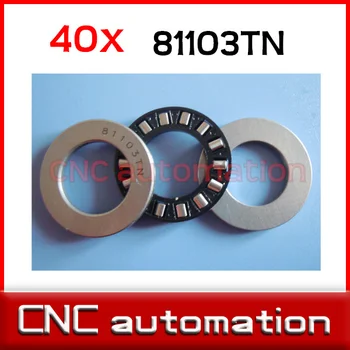 

40pcs HIGH QUALITY shaft THRUST ROLLER BEARING 81103 17*30*9mm K81103TN GS81103 WS81103