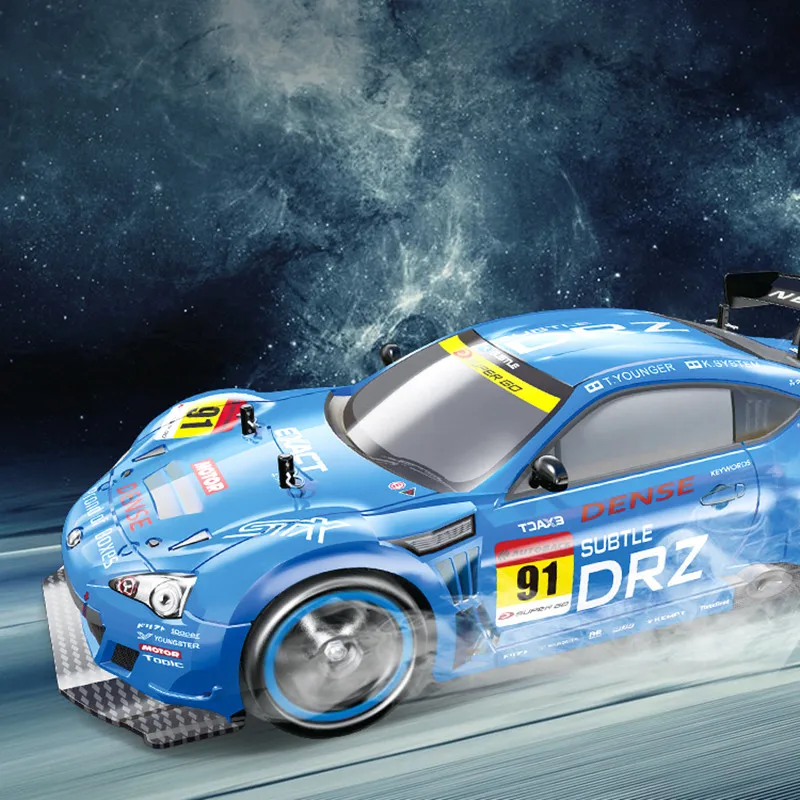 Радиоуправляемый автомобиль 1:10 скоростной гоночный для Nissan GTR Championship 2 4G 4WD