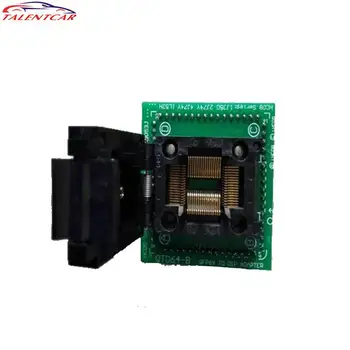 

Free Shipping QFP64 adapter with pc base