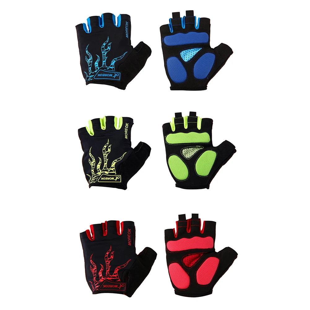 

Breatheable MTB Road Bike Bicycle Half Finger Gloves Anti-Skid Padded Palm With SBR Lining Shockproof Outdoor Cycling Gloves