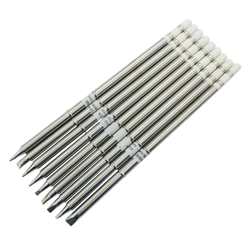 

T12 D Series Soldering Solder Iron Tips T12 Series Iron Tip For Hakko FX951 STC AND STM32 OLED Electric Soldering Iron