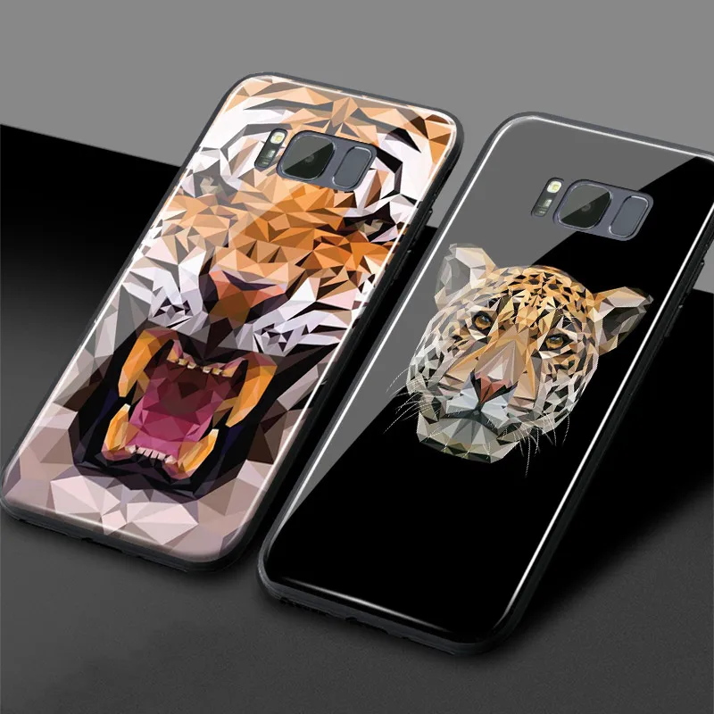 Мягкий силиконовый чехол для телефона Samsung S7 Edge S8 S9 S10 e Plus Note 8 9 10 PLUS с абстрактным