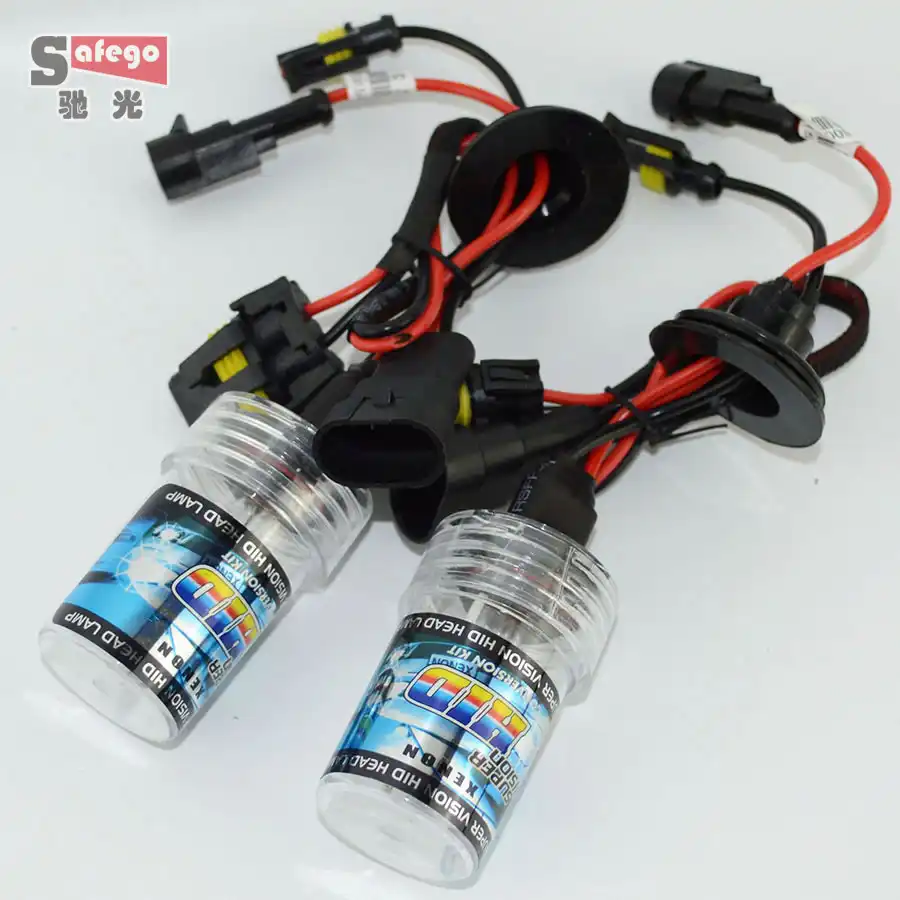 H7,10000K QIDIAN 55W Sorgente Luminosa per Auto Xenon HID Fari Lampadina di zavorra Kit DC Super Slim Xenon Conversion H1 H3 H4 H7 H8 H9 H10 H11 HB3 HB4 9005 9006