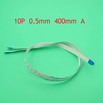 

2pcs/lot New FFC FPC flat flexible cable 0.5mm pitch 10 pin 10PIN A Forward Length 400mm Width 5.5mm Ribbon Flex Cable