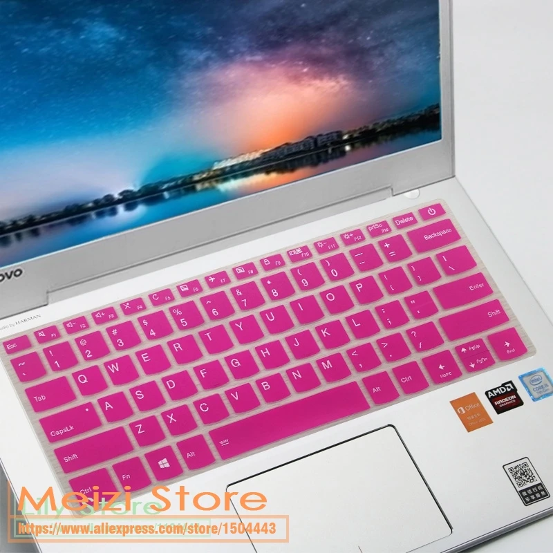 Notebook Silicone Keyboard Cover Skin Protector for Lenovo yoga720 13