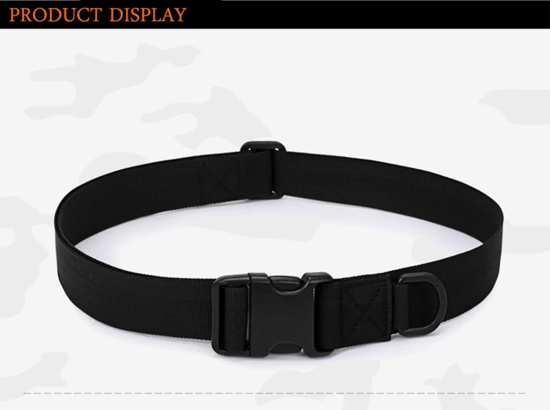 Simple Tactical Belt Outdoor Equipment Wear Bag Riding Inside Nylon Bag Deputy Military Fans Belt Fastening Tape (15)