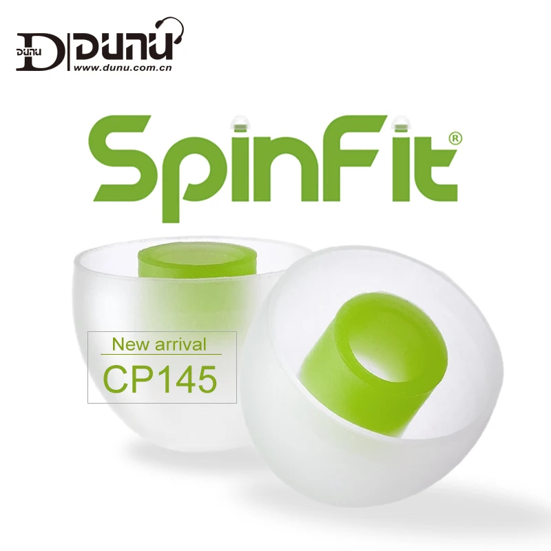 DUNU SpinFit CP145 наушники-вкладыши патентованный силиконовый наушник 1 пара(2 шт