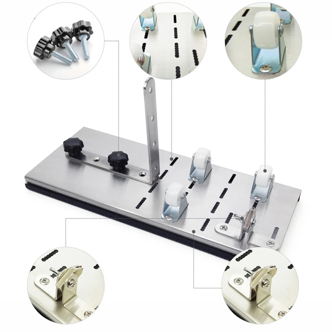 6pcs Cutting Set Glass Bottle Cutter Thickness 2-12 mm Aluminum Alloy Better Cutting Control Create Glass Sculptures