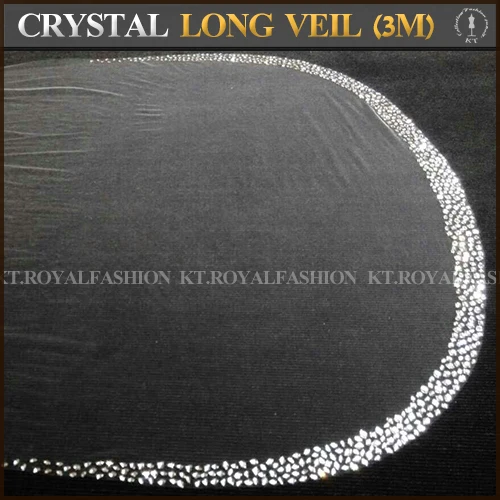Real Photo Wedding Veil 2 Tiers Tulle Net Crystal Beading Edge Real Photo Wedding Veil 2 Tiers Tulle Net Crystal Beading Edge Extreme Luxury Bridal Head Cathedral