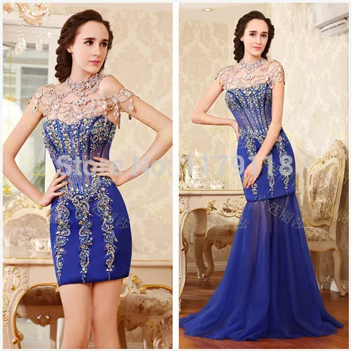 vestido de madrinha cauda de sereia