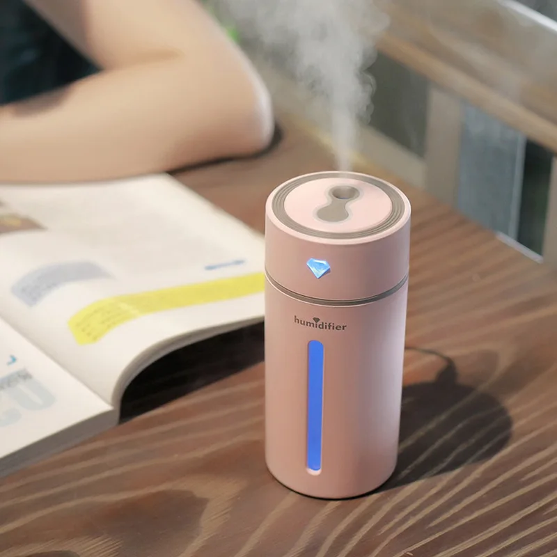 

Portable 230ml Ultrasonic LED Night Light Cup Aroma USB Charging Humidifier Air Essential Oil Aroma Diffuser Purifier Atomizer