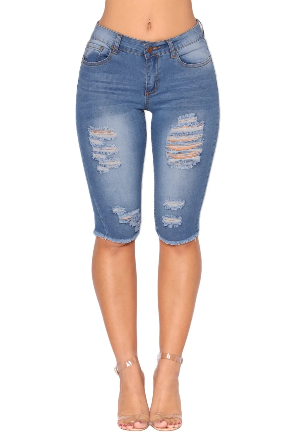 Light-Blue-Wash-Denim-Destroyed-Bermuda-Shorts-LC786021-4-27470
