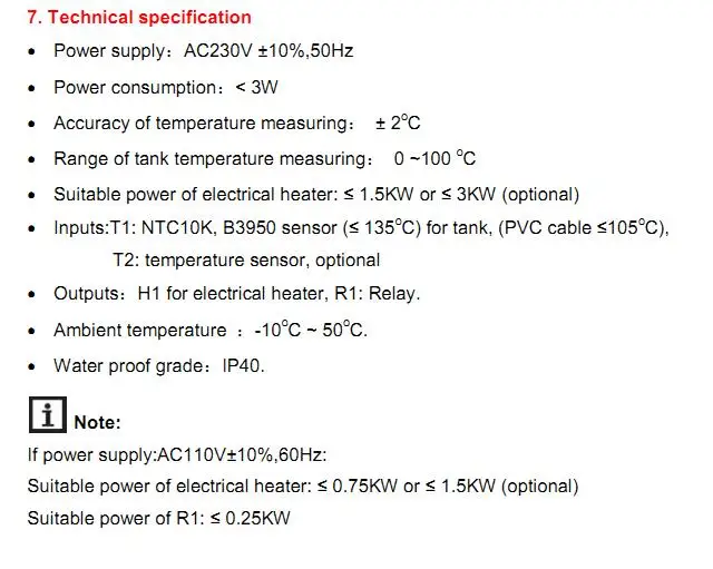 Cheap solar water heater controller
