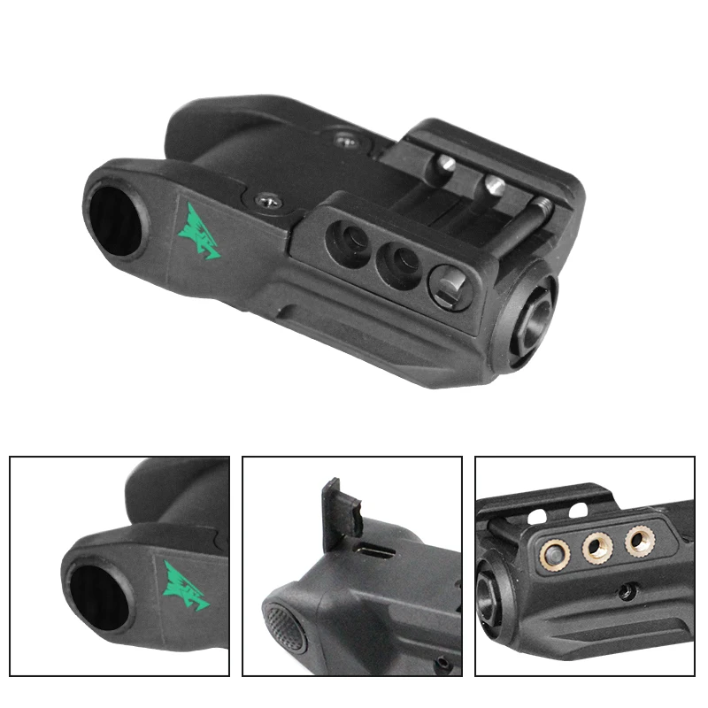 Laserspeed Smart Sensor Control Pistol Laser Sight LS-L9-GT Military Police Tactical Green Glock Laser-3