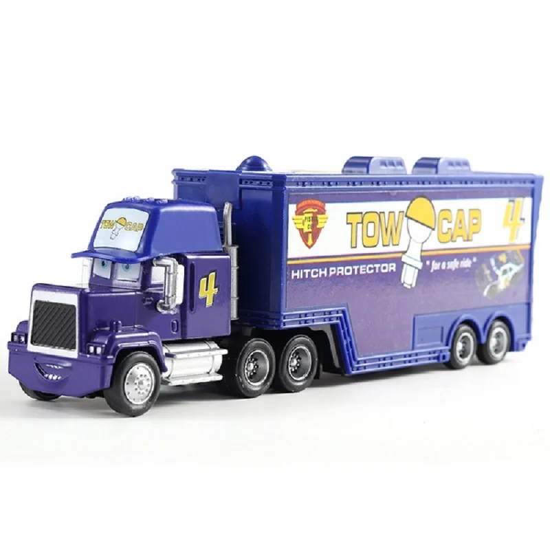 Тачки disney Pixar тачки Mack Uncle № 101 Tach O Mint Racer's Truck литая игрушка автомобиль свободный 1:55 в disney Cars3 - Цвет: 07