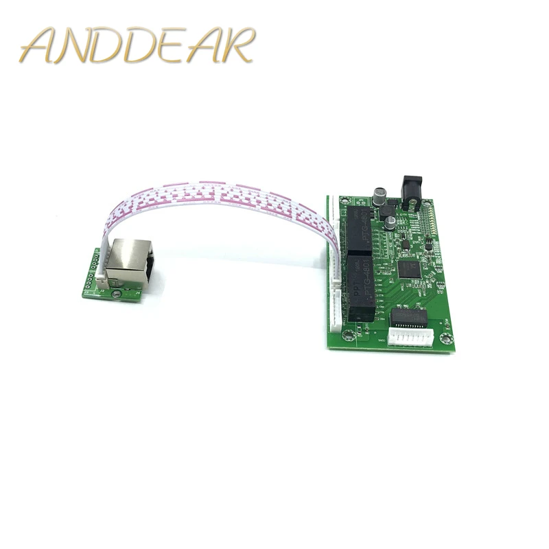OEM PBC 4/8 порт гигабитный Ethernet коммутатор с контактный разъем 10/100/1000 м концентратор