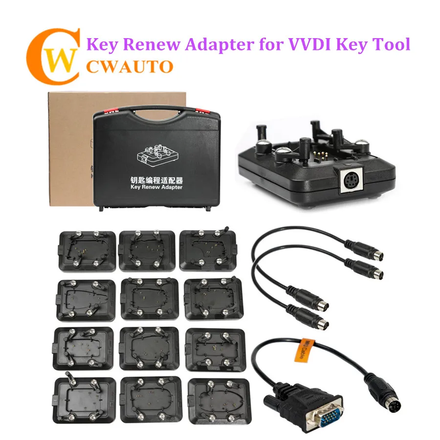 

VVDI Key Tool Renew Adapters Full Set 12PCS Original Xhorse VVDI KEY TOOLS
