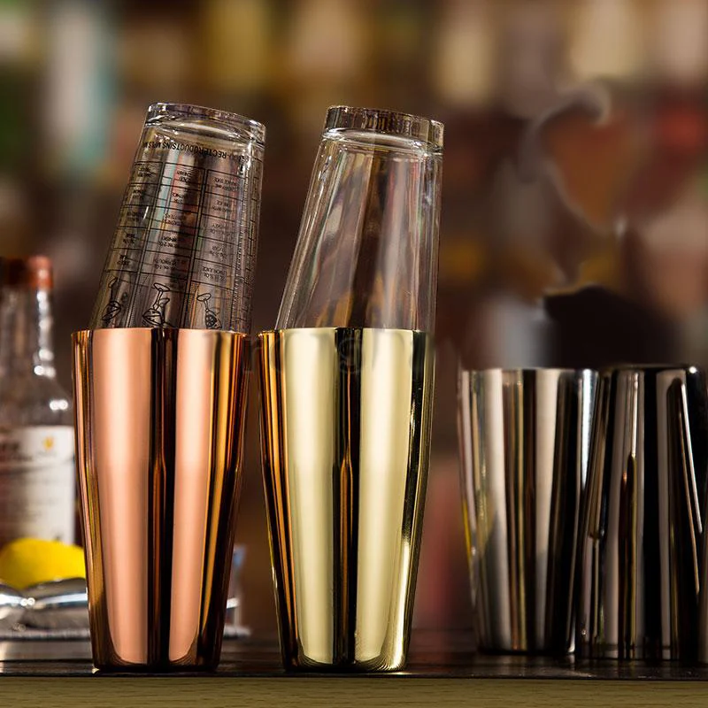 Boston Stainless Steel Glass Shaker Bar Shaker Shaker Kit Home