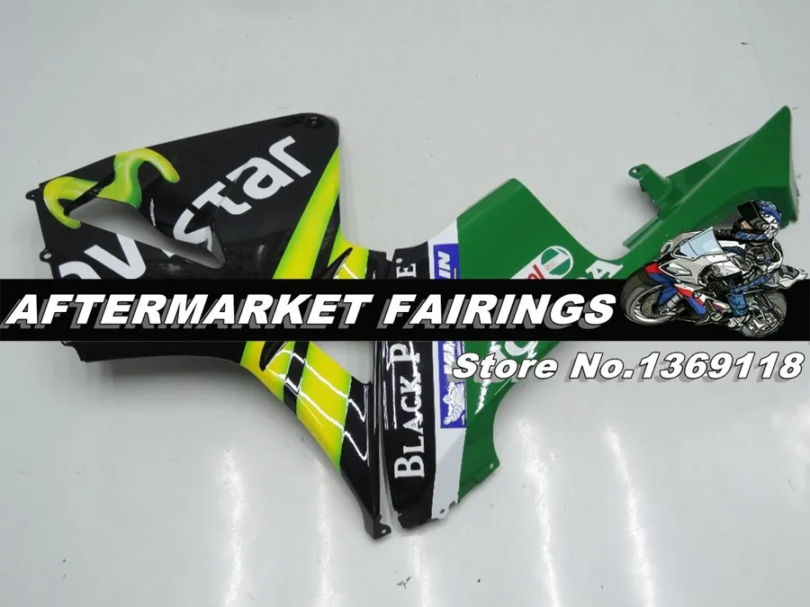 Для Honda Black MOVISTAR CBR600RR 03 04 подходит гарантия мотоциклов Обтекатели комплект 2003 2004