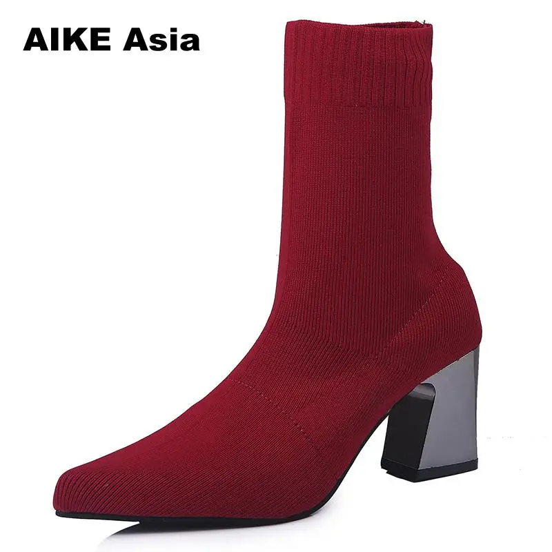 Herbst und Winter TAOFFEN Frauen Mitte Wade Stiefel Winter Herbst und Winter TAOFFEN Frauen Mitte Wade Stiefel Winter