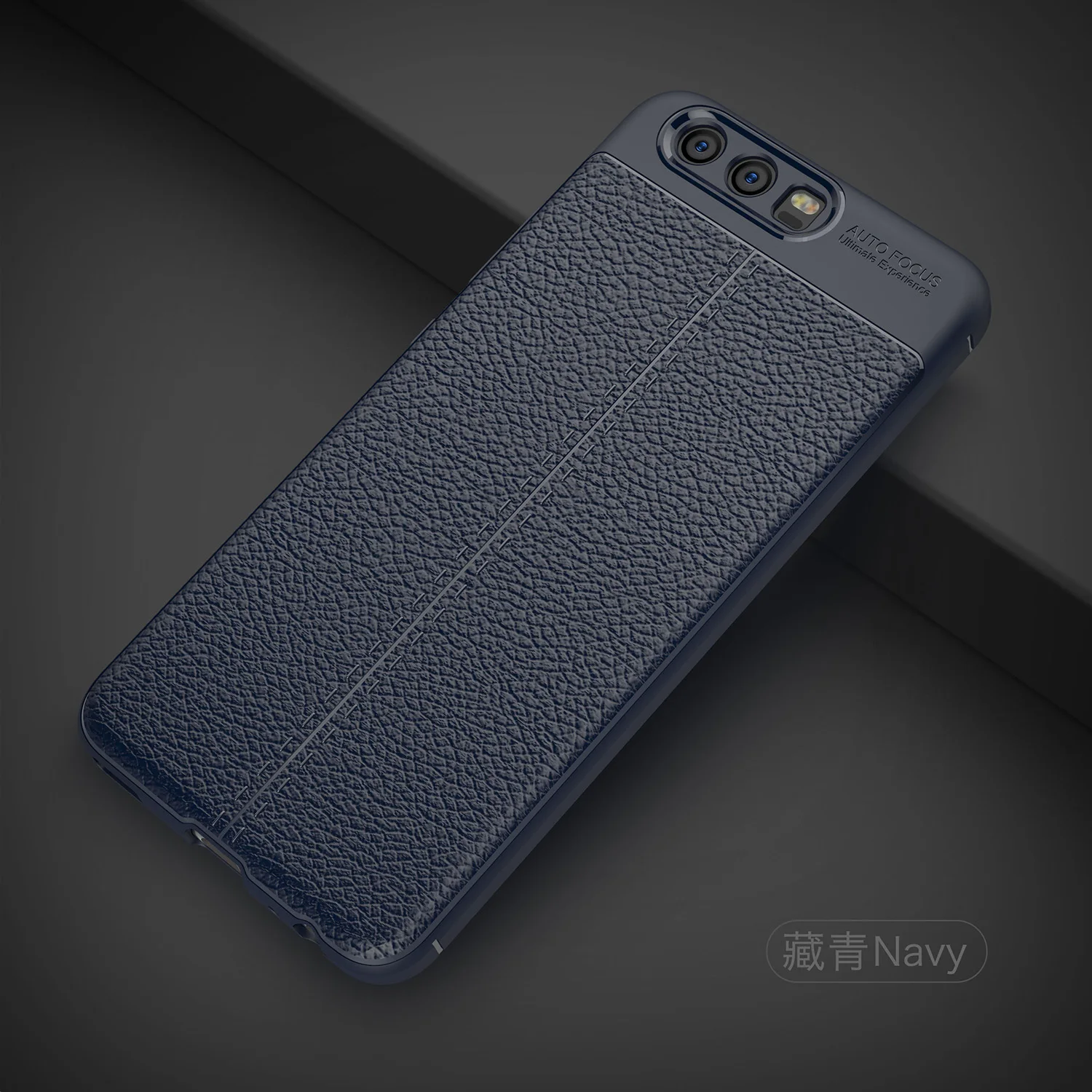 

Wolfsay Soft TPU Case For Huawei P10 Case Leather Texture Silicone Phone Cover For Huawei P10 Business Coque 5.1 inch