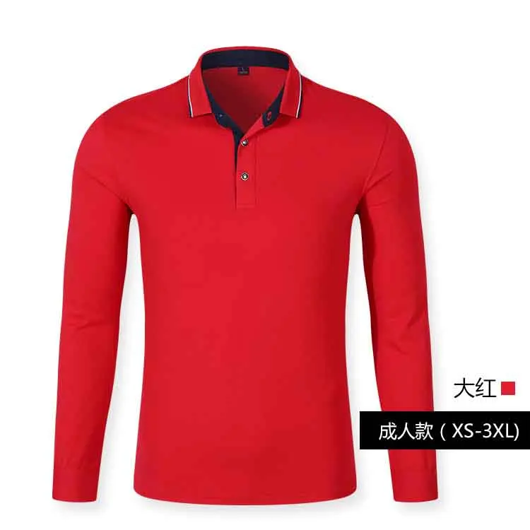 Новинка, осенняя мужская рубашка поло с длинным рукавом, одноцветная рубашка поло из 94% хлопка хорошего качества размера плюс XS-3XL - Цвет: CHECK SIZE 412