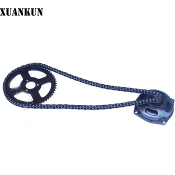 

XUANKUN 49CC Mini Trousers Modified Thick Sets Of Bold Gear Box Chain Set