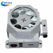 6 шт./лот 8 каналов мини светодиодные дневные ходовые огни 8 глаз узор свет RGBW цвет CREE светодиодный вращающийся узор эффект света