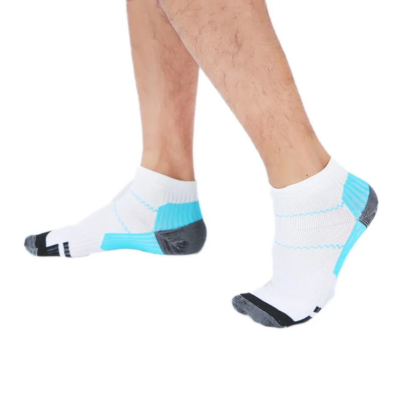 

New Sports Compression Jogging Cotton Socks Breathable Sweat-Absorbent Anti-mite Protection Wear Sports Socks