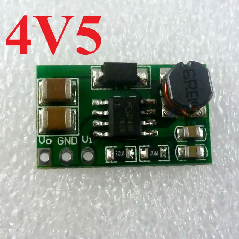 

DD0606SB_4V5 1.5V 3V 3.7V to 4.5V DC DC Converter Step up Boost Board for 18650 battery stepper motor