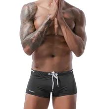 Плавки для плавания, 8 цветов, Мужская одежда для плавания, низкая талия, сексуальные трусы для плавания для мужчин, купальный костюм, боксеры, шорты, пляжная одежда, шорты для плавания, Sunga