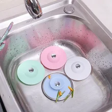 Rubber Circle Silicone Plug for Shower Bathtub Plug Bathroom Kitchen Sink Strainer Basin Stopper Water Stopper Drain
