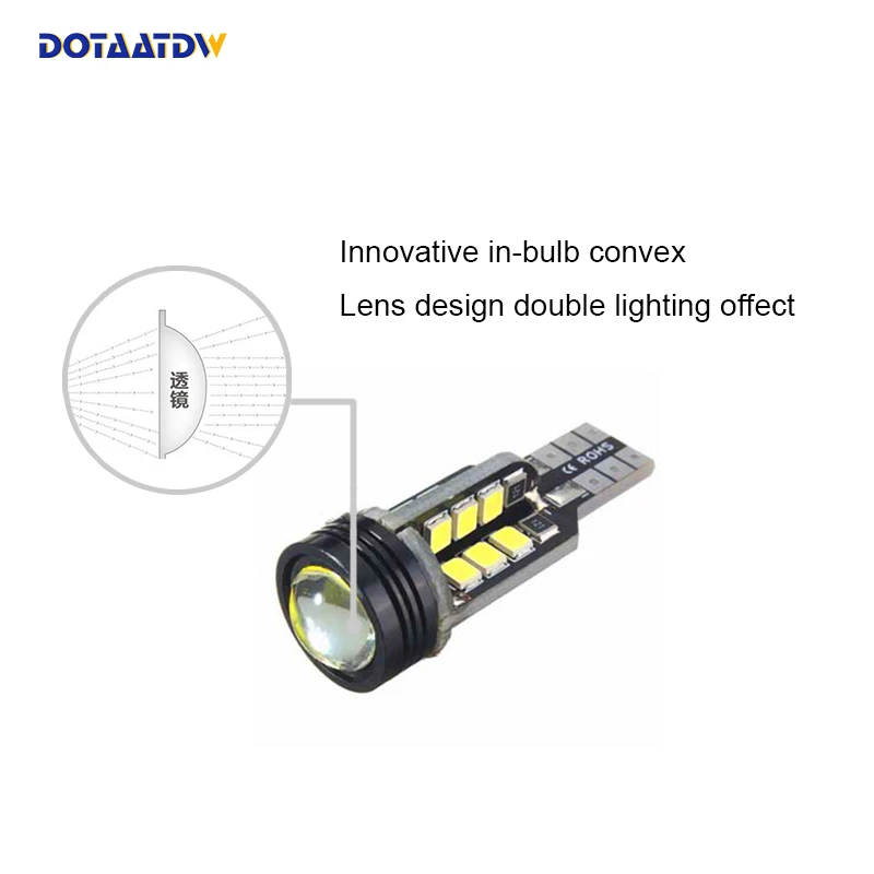 2X Высокая мощность T15 912 921 W16W LED 25SMD экстремально яркие Cree чип 2835 Лампы для