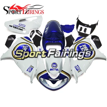 

Lucky Strike White Fairings for Suzuki TL1000R 1998 1999 2000 2001 2002 ABS Plastic Injection Body Kits Motorcycle Hulls Cowling