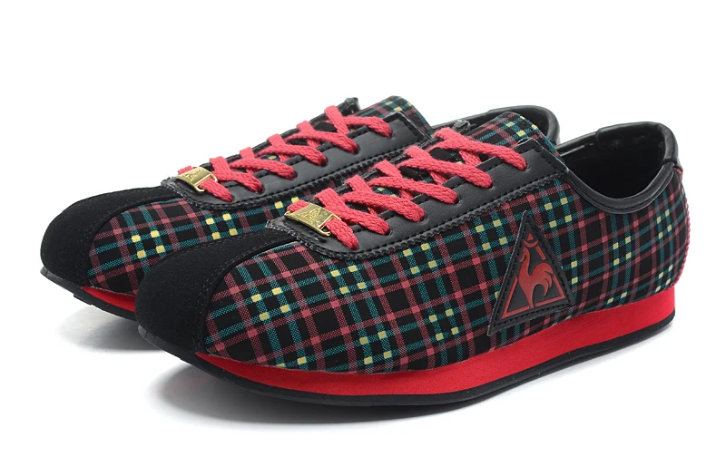 2018 Le Coq Sportif Для Мужчин's Кроссовки высокое качество корова кожа верхних pu + Ткань