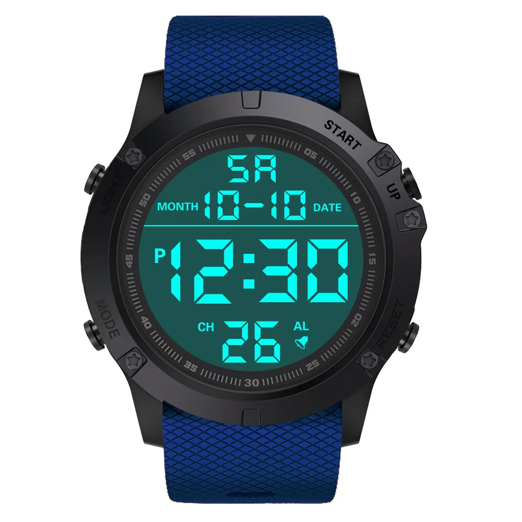 Новые мужские цифровые часы Военные Спортивные Часы светодиодный водонепроницаемые часы reloj hombre цифровой reloj deportivo hombre reloj цифровой